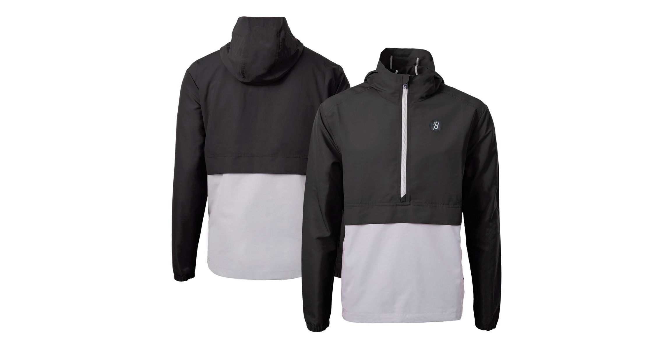 MLB Baltimore Orioles City Connect Charter Eco Recycled Half-Zip Anorak Jacket