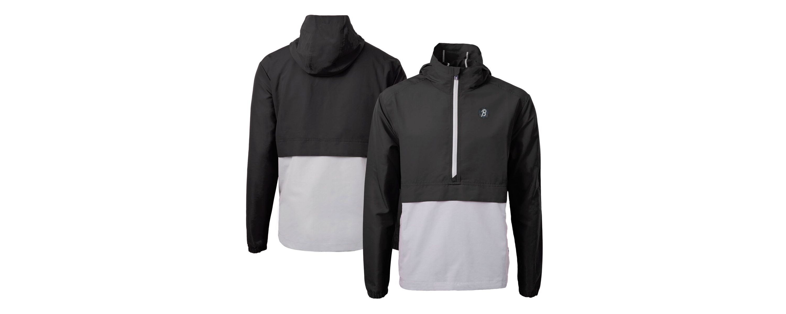MLB Baltimore Orioles City Connect Charter Eco Recycled Half-Zip Anorak Jacket