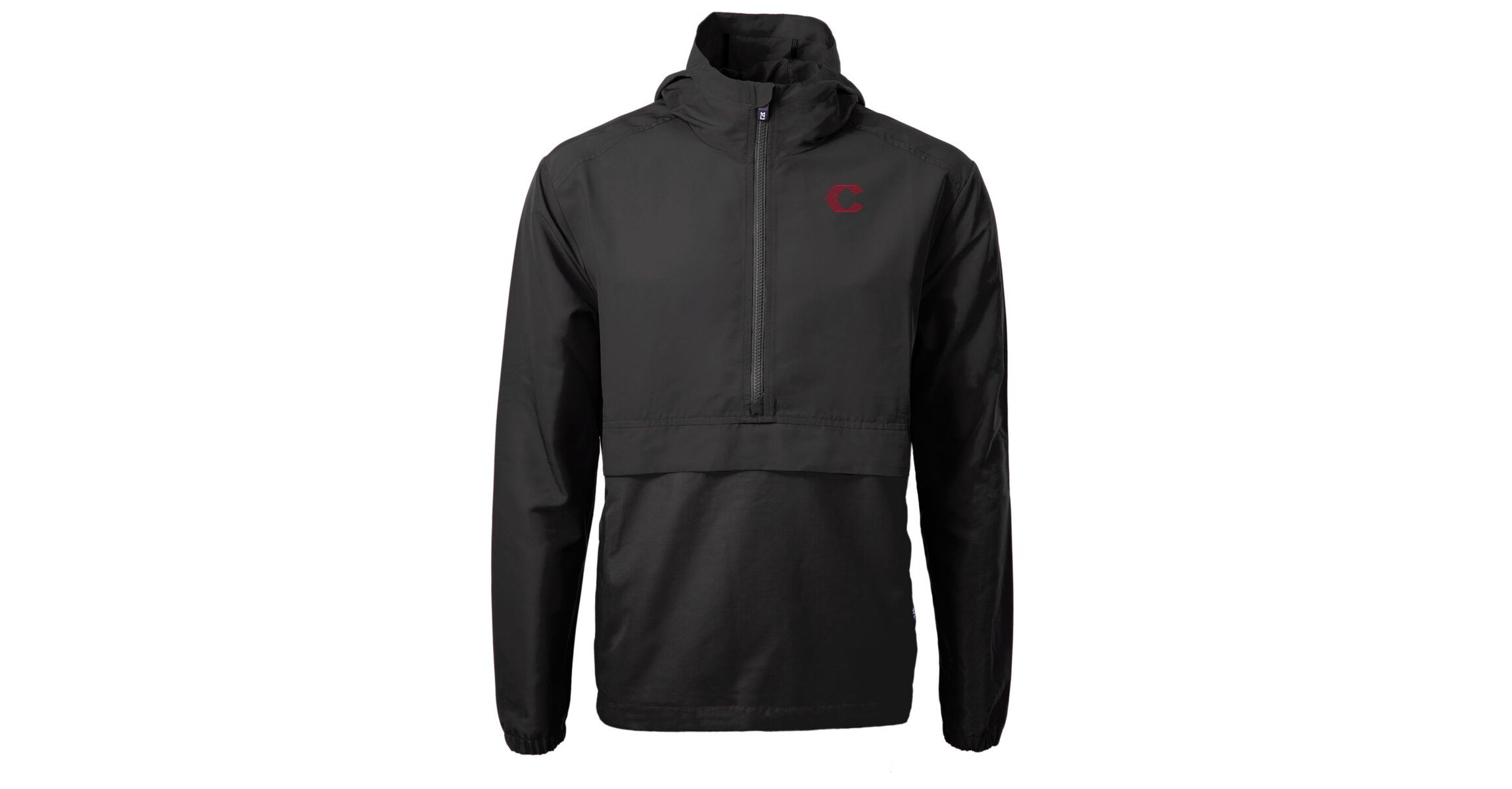 MLB Cincinnati Reds City Connect Charter Eco Recycled Half-Zip Anorak Jacket