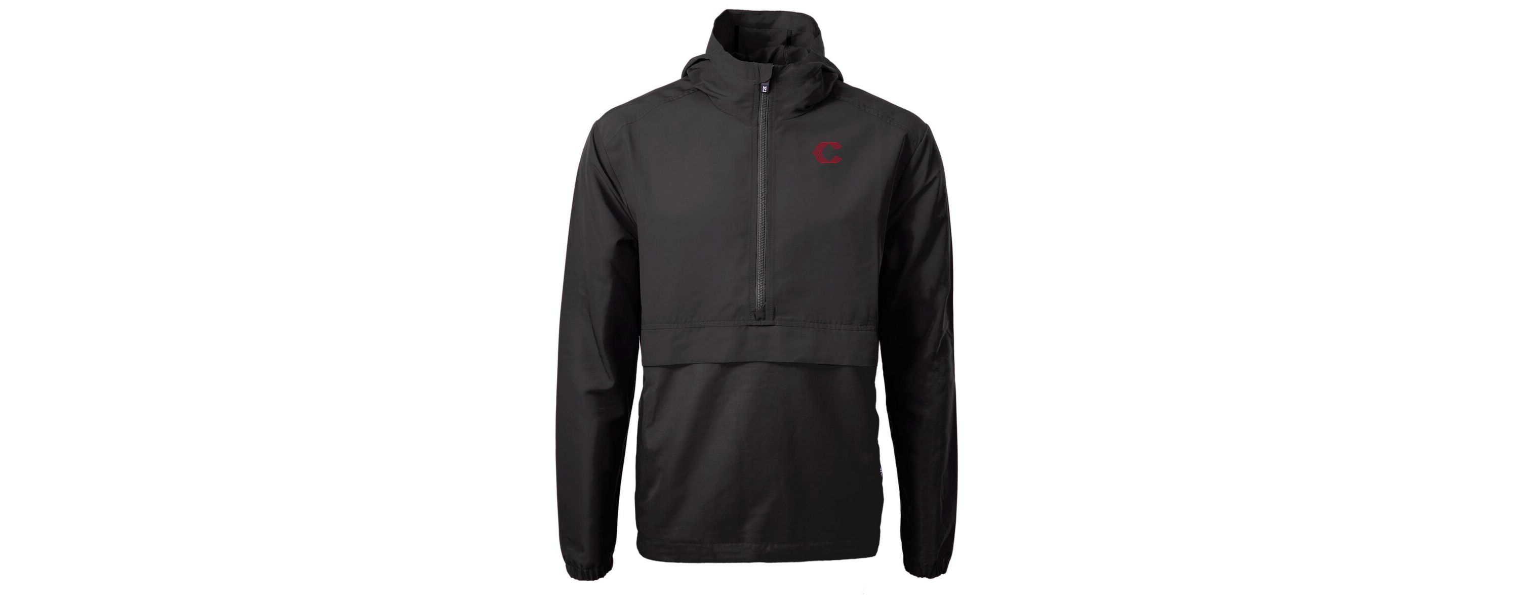MLB Cincinnati Reds City Connect Charter Eco Recycled Half-Zip Anorak Jacket