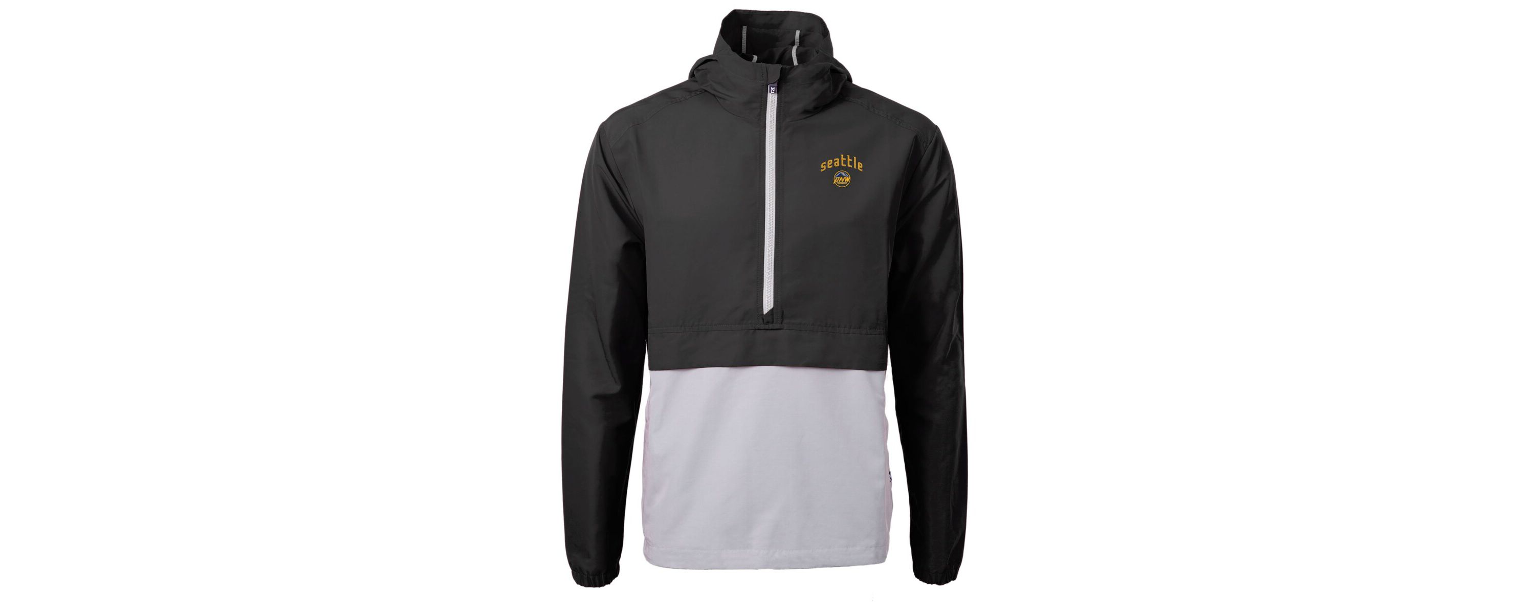 MLB Seattle Mariners City Connect Charter Eco Recycled Half-Zip Anorak Jacket