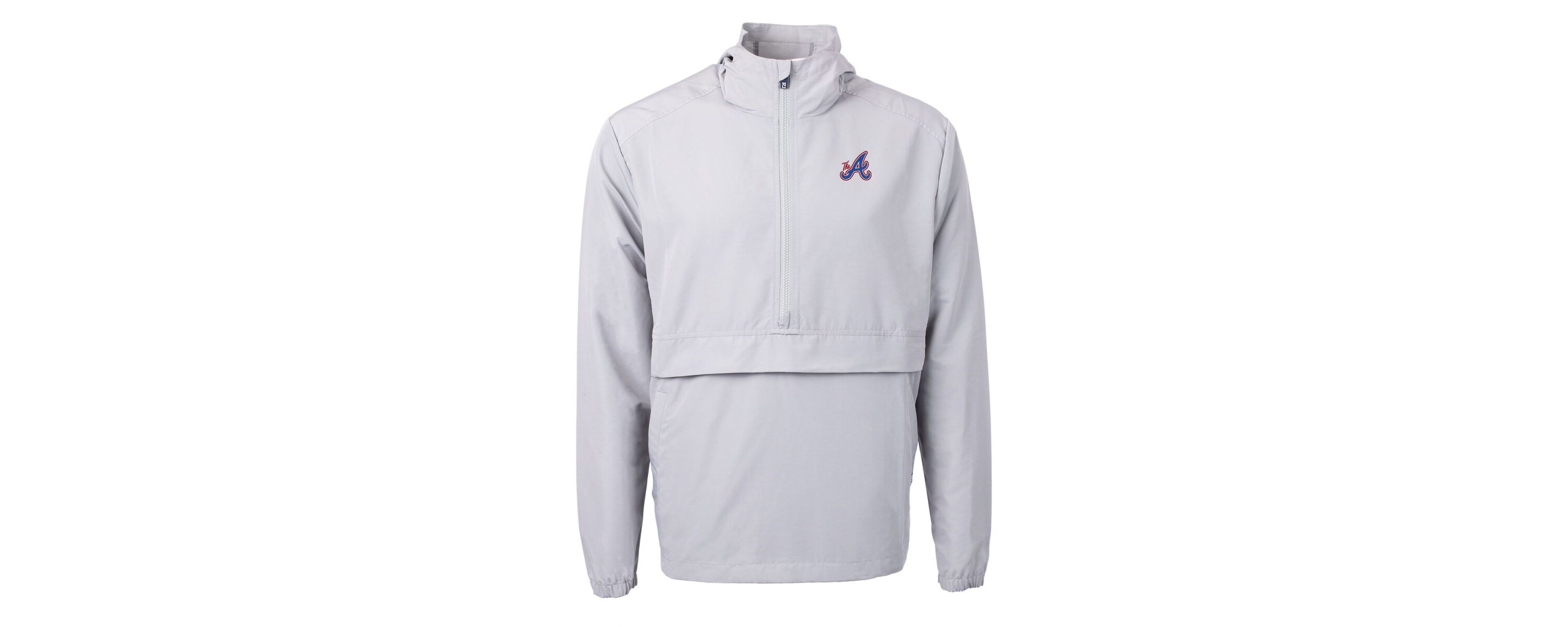 MLB Atlanta Braves City Connect Charter Eco Recycled Half-Zip Anorak Jacket