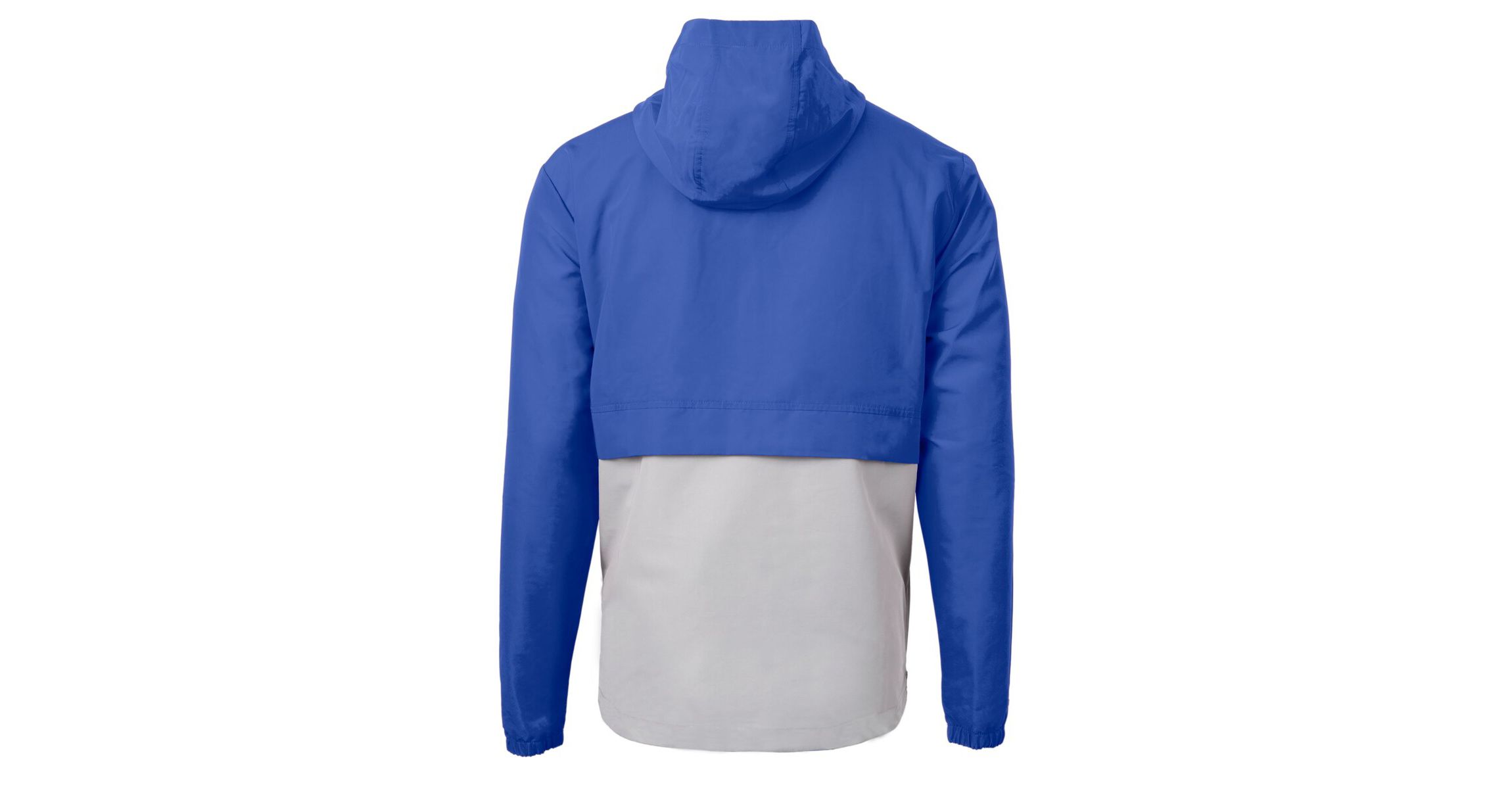MLB Blue/Gray Atlanta Braves City Connect Charter Eco Recycled Half-Zip Anorak Jacket