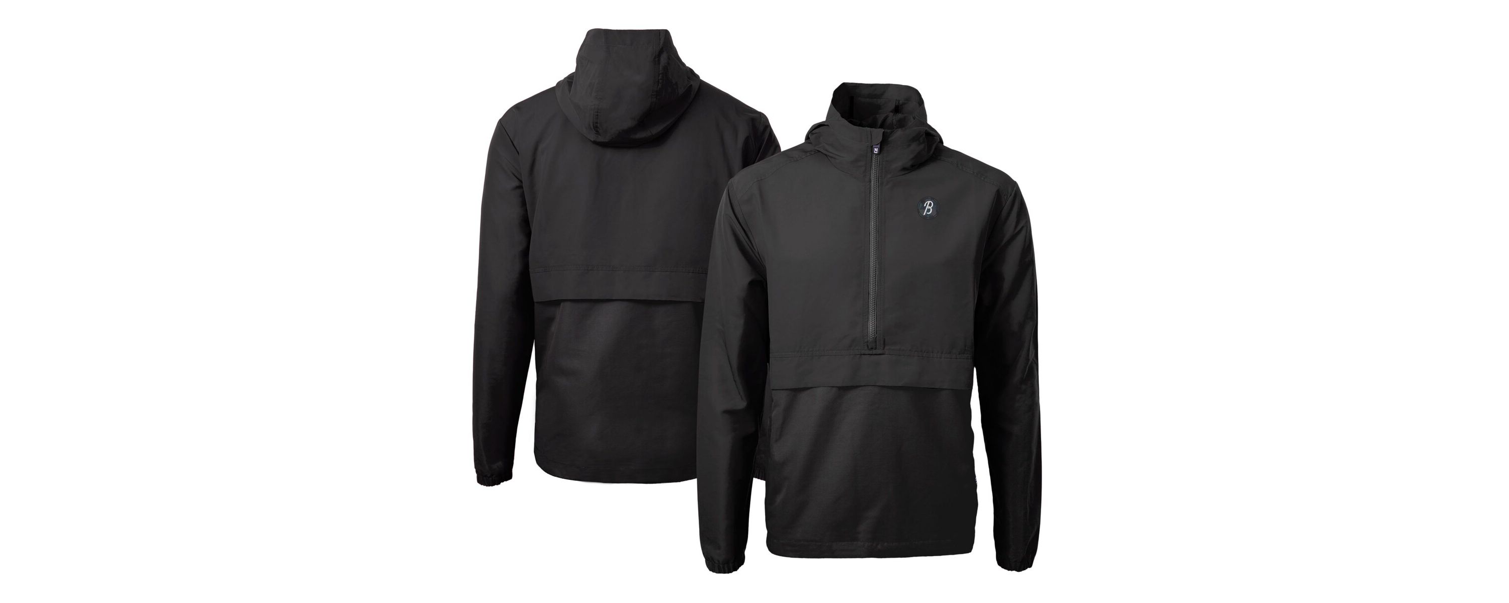 MLB Baltimore Orioles City Connect Charter Eco Recycled Half-Zip Anorak Jacket