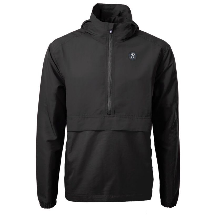 MLB Baltimore Orioles City Connect Charter Eco Recycled Half-Zip Anorak Jacket