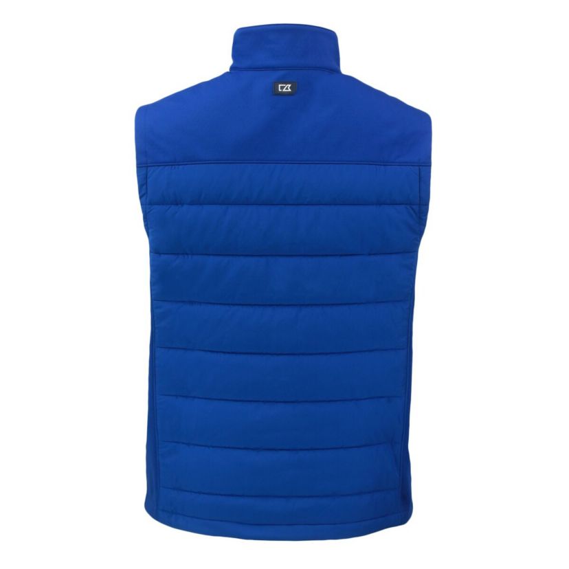 MLB Atlanta Braves City Connect Evoke Hybrid Eco Softshell Recycled Full-Zip Vest