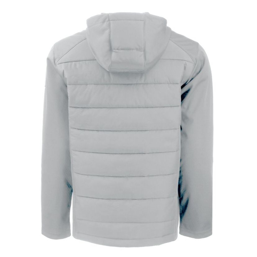 MLB Atlanta Braves City Connect Evoke Hybrid Eco Softshell Recycled Full-Zip Hooded Jacket