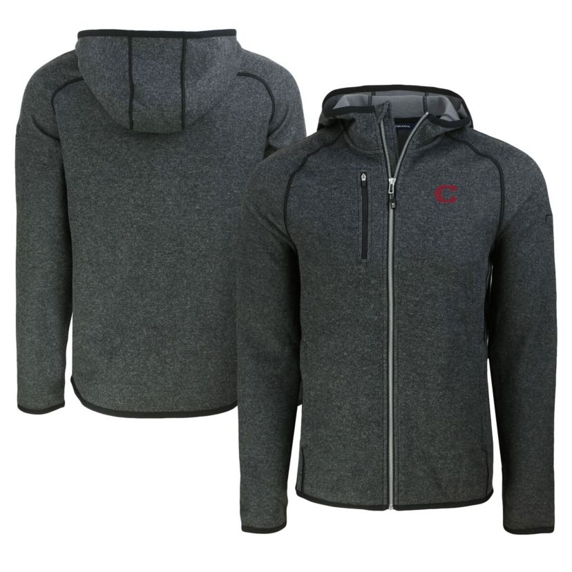 MLB Heather Cincinnati Reds City Connect Mainsail Full-Zip Hoodie