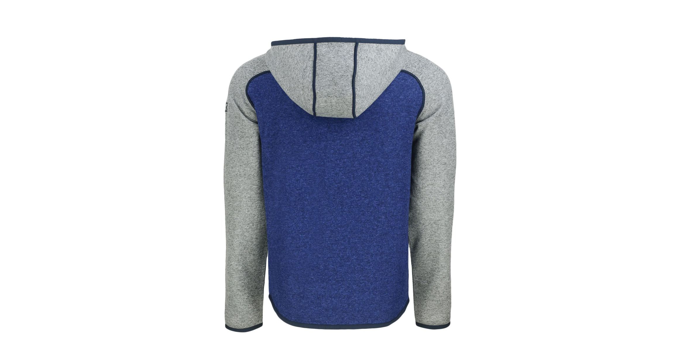 MLB Heather Blue/Heather Seattle Mariners City Connect Mainsail Full-Zip Hoodie