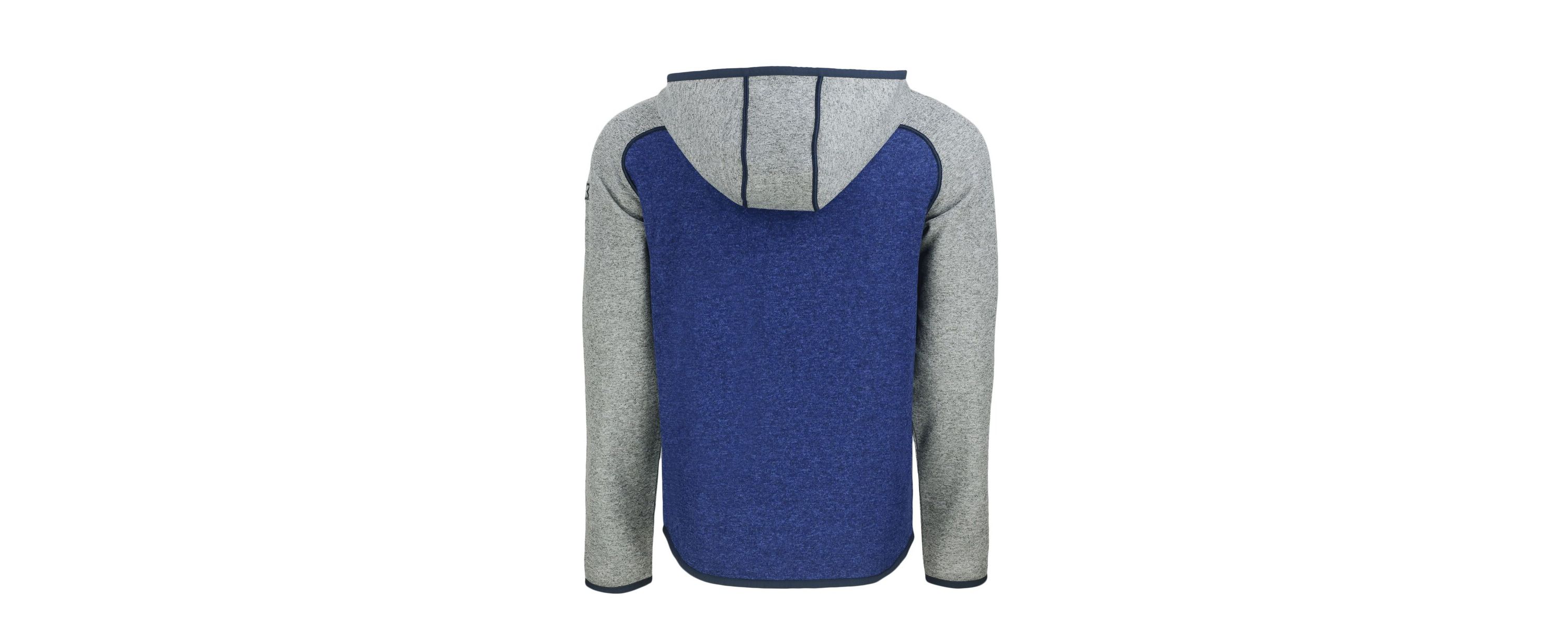 MLB Heather Blue/Heather Seattle Mariners City Connect Mainsail Full-Zip Hoodie