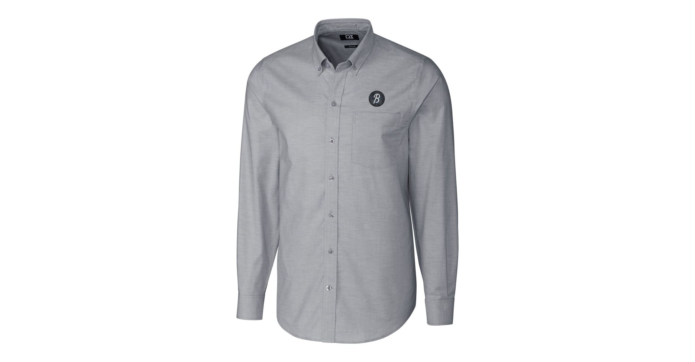 MLB Baltimore Orioles City Connect Oxford Stretch Long Sleeve Button-Down Dress Shirt