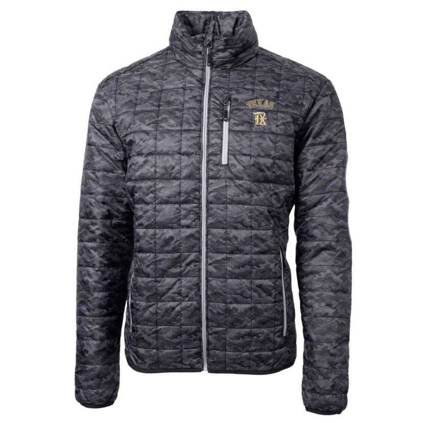 MLB Texas Rangers City Connect Rainier PrimaLoft Eco Insulated Full-Zip Printed Puffer Jacket