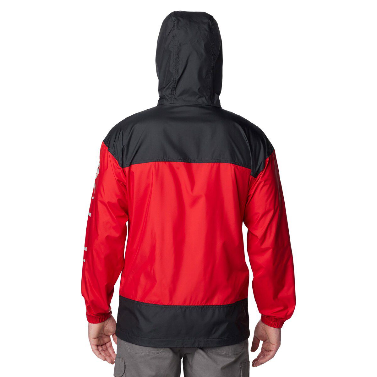 NCAA Ohio State Buckeyes Flash Challenger Omni-Shade Full-Zip Windbreaker Hoodie Jacket