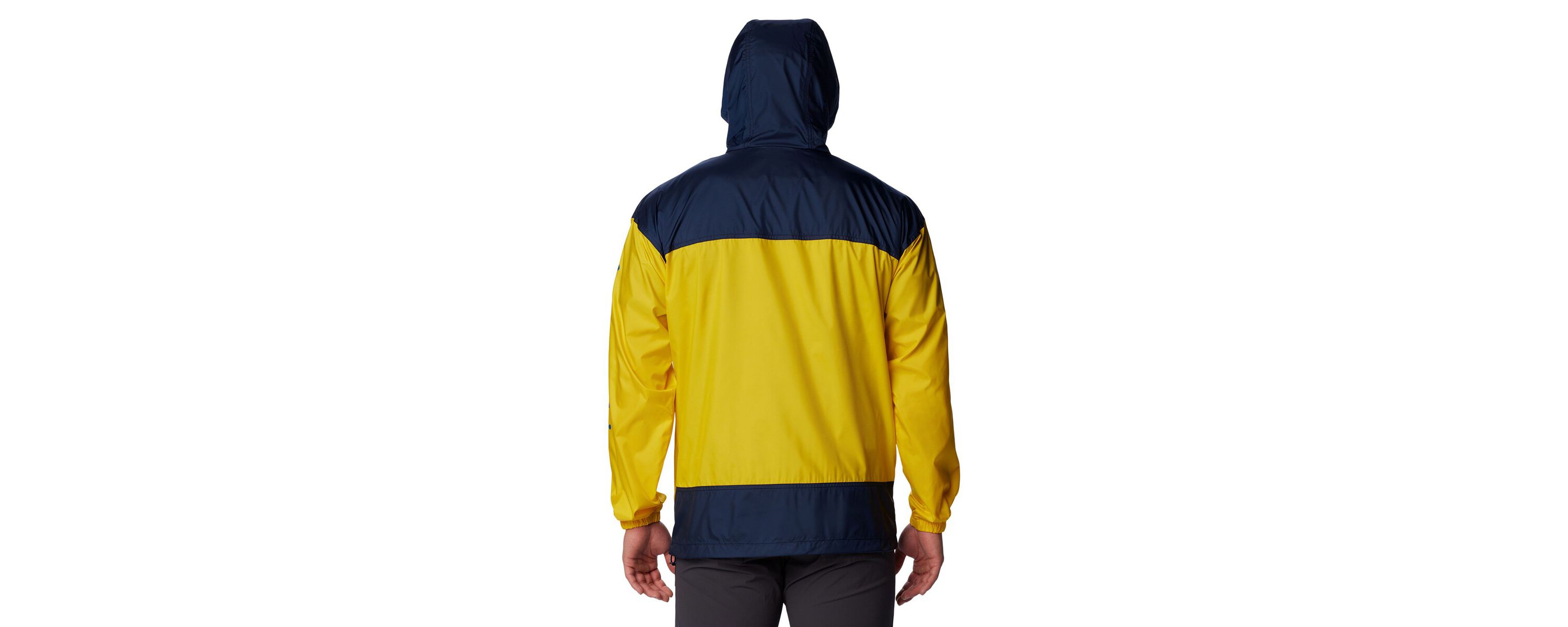 NCAA Michigan Wolverines Flash Challenger Omni-Shade Full-Zip Windbreaker Hoodie Jacket