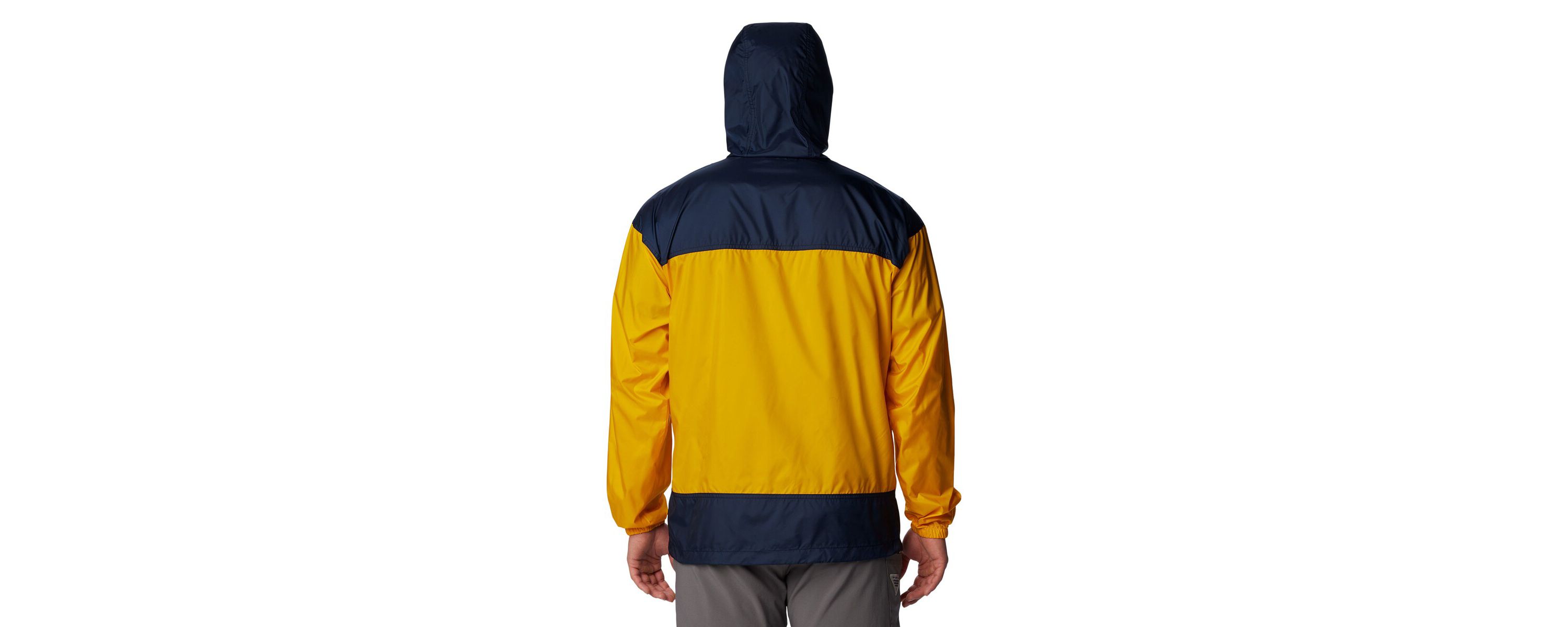 NCAA West Virginia Mountaineers Flash Challenger Omni-Shade Full-Zip Windbreaker Hoodie Jacket
