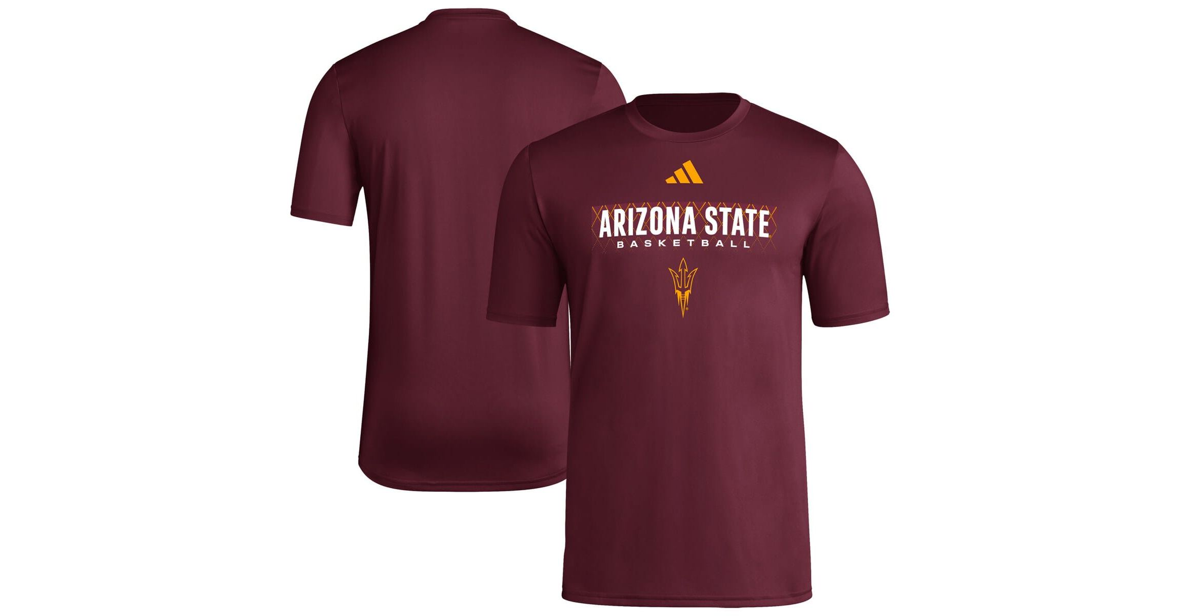 NCAA Arizona State Sun Devils Locker On-Court In The Fade Pregame AEROREADY T-Shirt