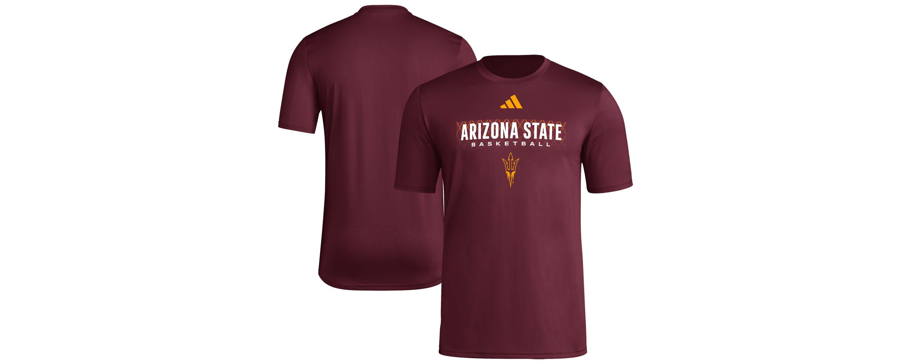 NCAA Arizona State Sun Devils Locker On-Court In The Fade Pregame AEROREADY T-Shirt