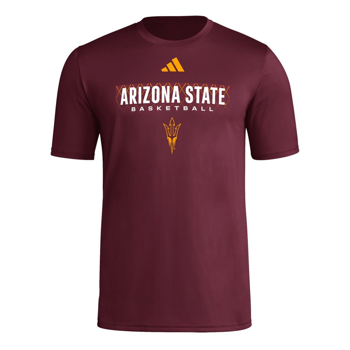 NCAA Arizona State Sun Devils Locker On-Court In The Fade Pregame AEROREADY T-Shirt