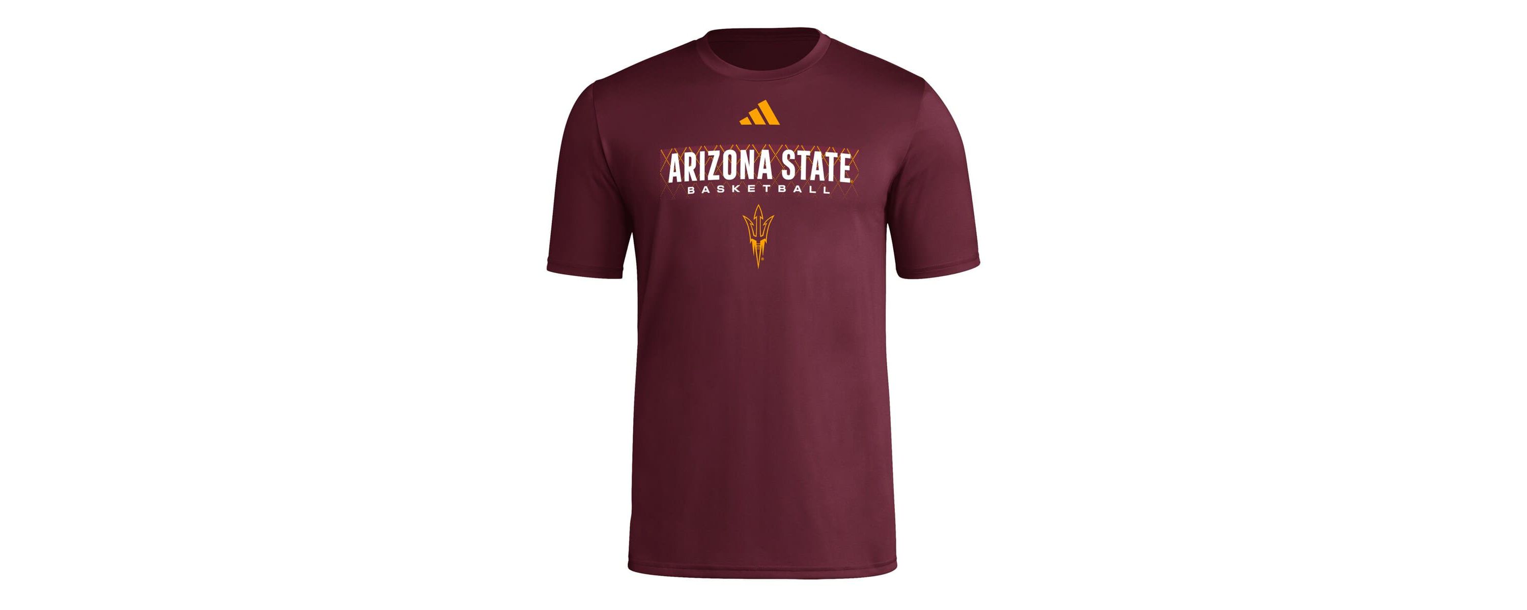 NCAA Arizona State Sun Devils Locker On-Court In The Fade Pregame AEROREADY T-Shirt