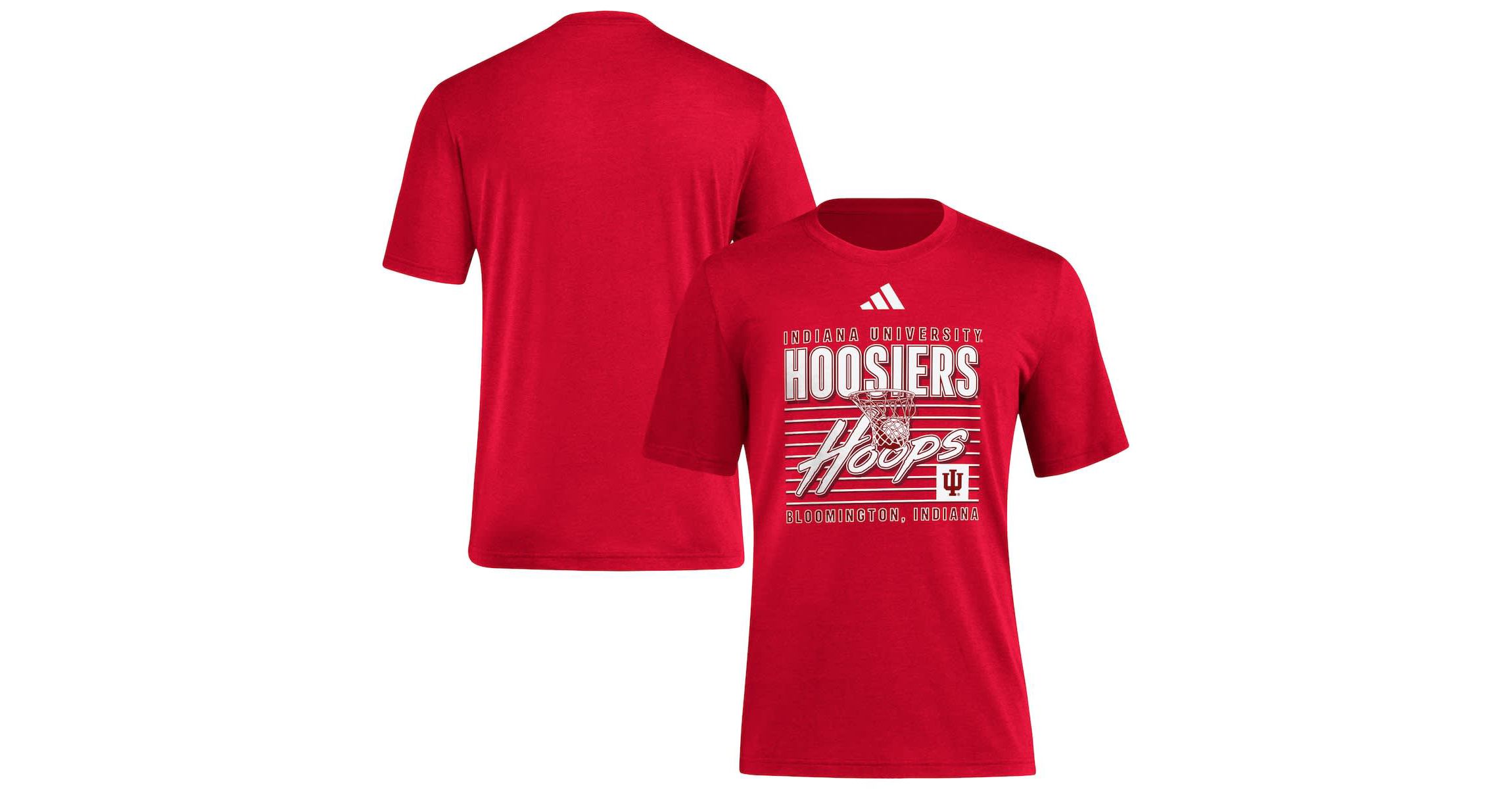 NCAA Indiana Hoosiers Locker Swish Tri-Blend T-Shirt