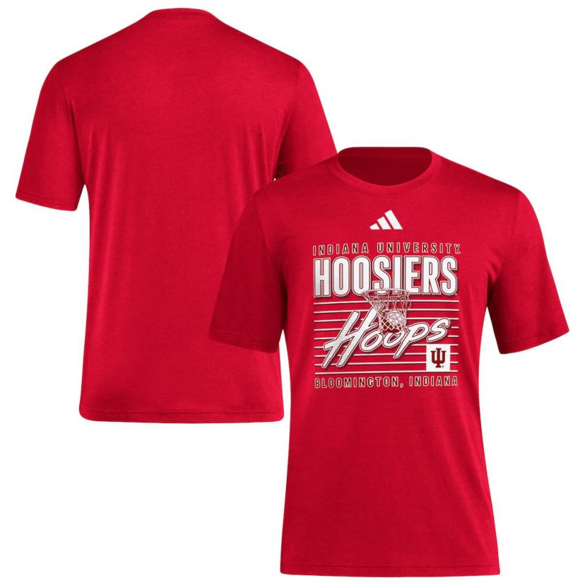 NCAA Indiana Hoosiers Locker Swish Tri-Blend T-Shirt