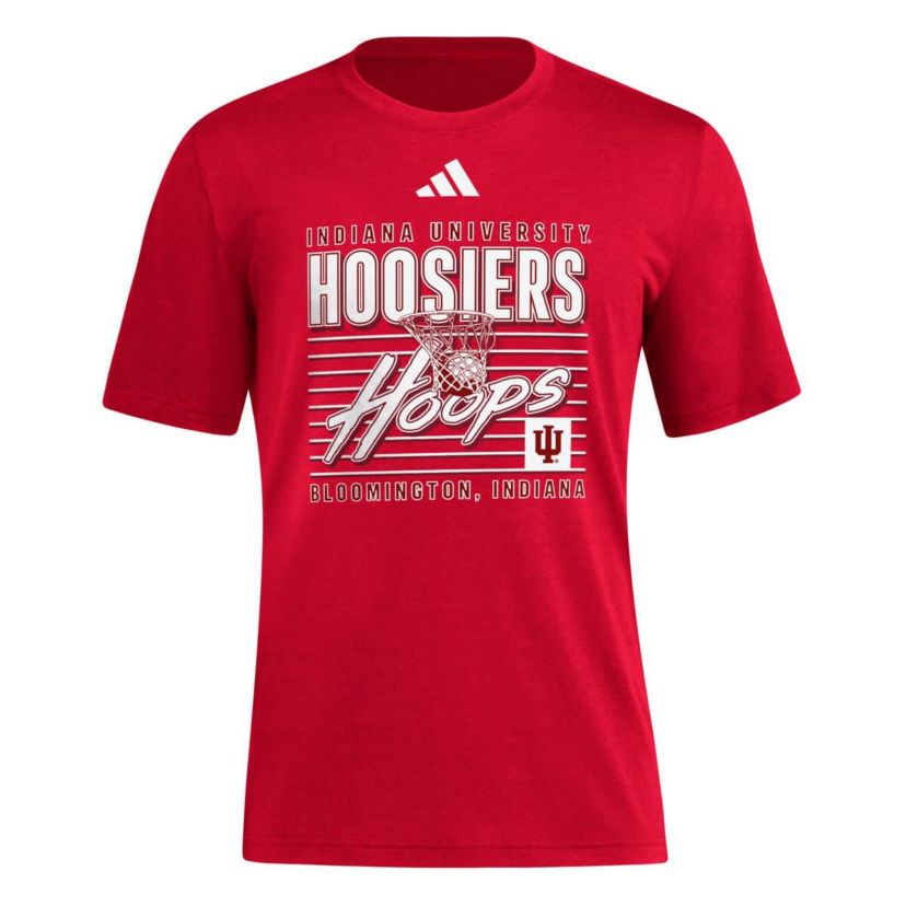 NCAA Indiana Hoosiers Locker Swish Tri-Blend T-Shirt