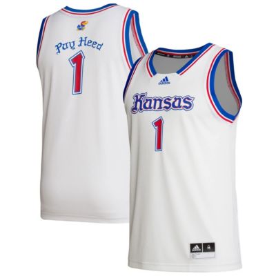 adidas Men's NCAA #1 Kansas Jayhawks Alternate Swingman Jersey