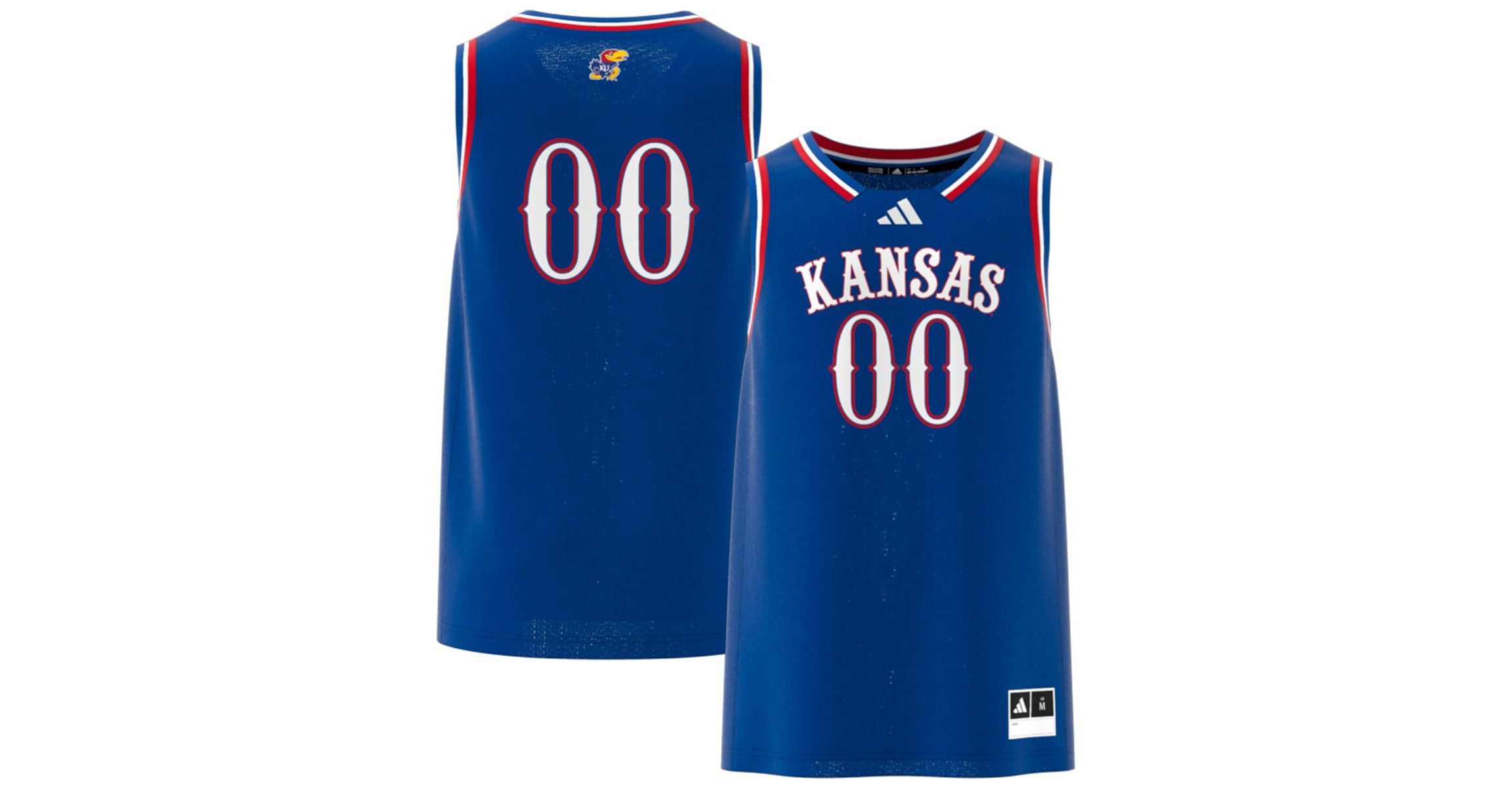 NCAA #00 Kansas Jayhawks Swingman Jersey