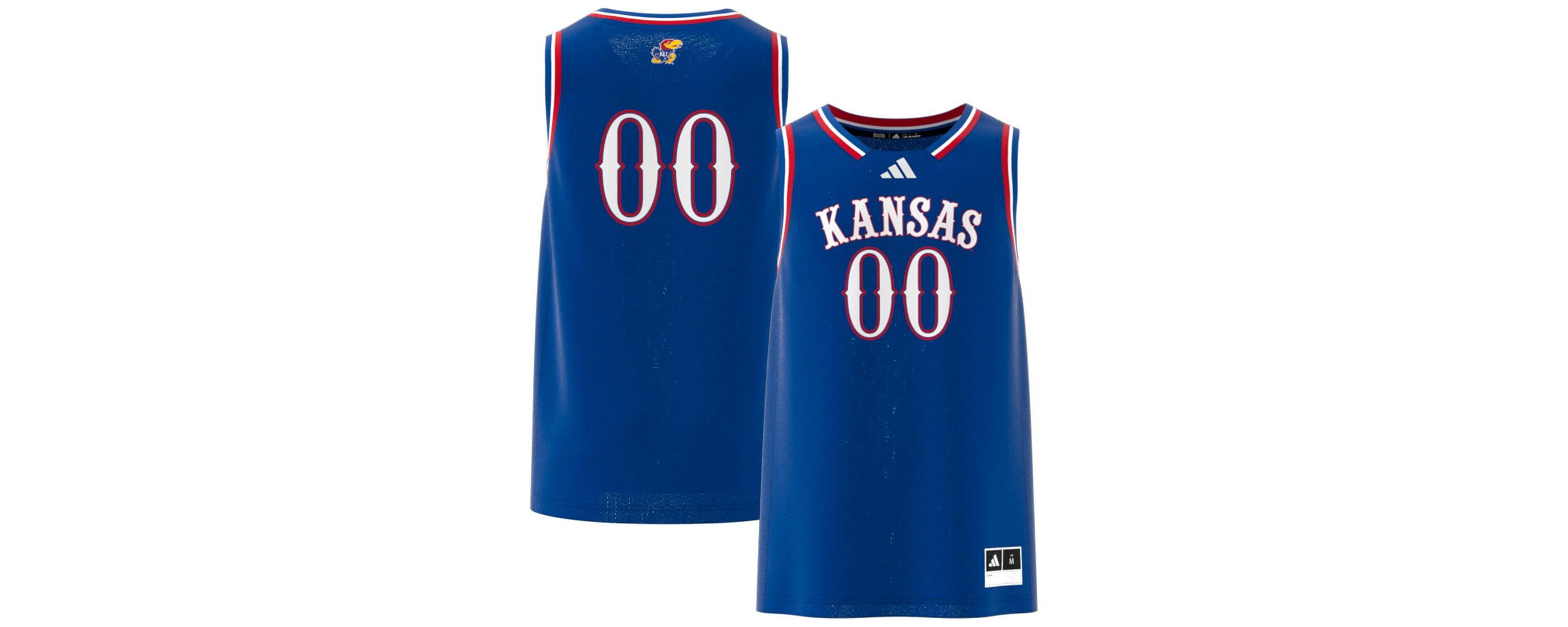 NCAA #00 Kansas Jayhawks Swingman Jersey