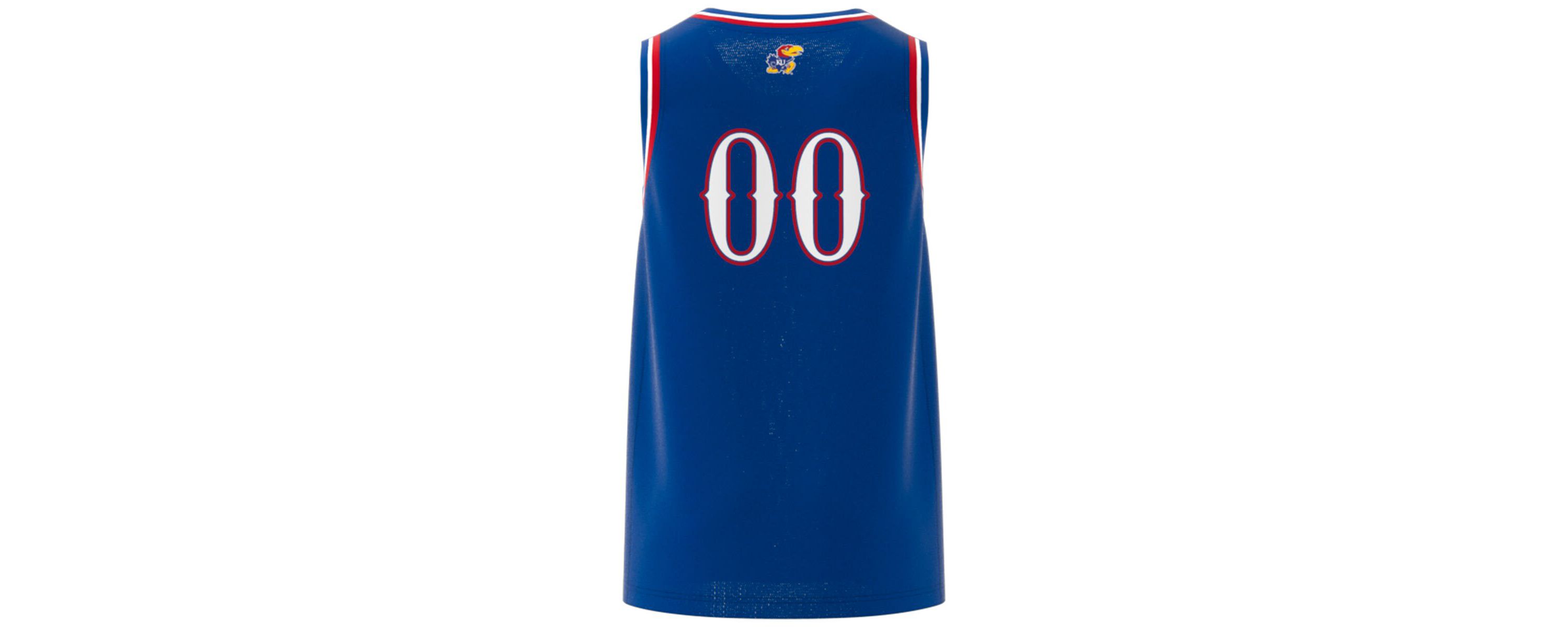NCAA #00 Kansas Jayhawks Swingman Jersey