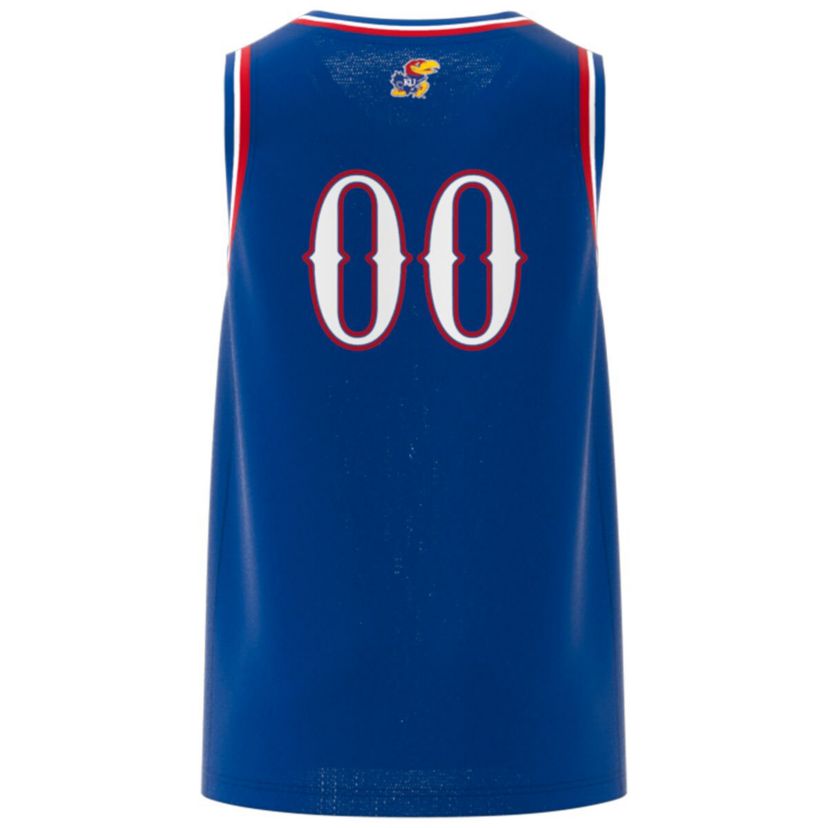 NCAA #00 Kansas Jayhawks Swingman Jersey