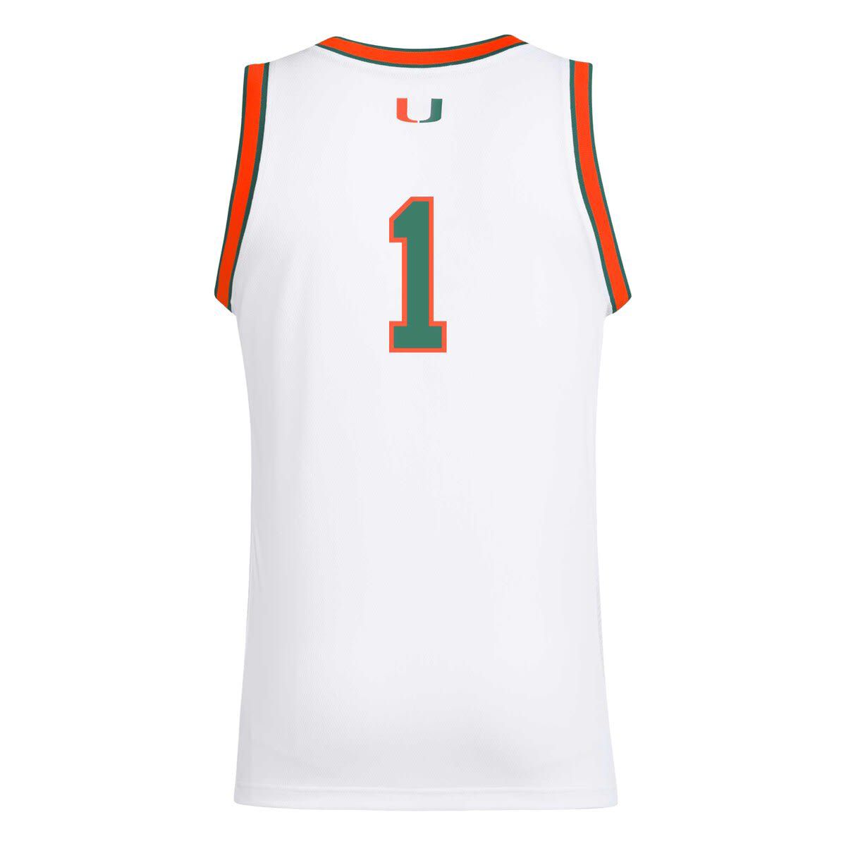 Miami (FL) Hurricanes NCAA #1 Miami Hurricanes Replica Swingman Jersey