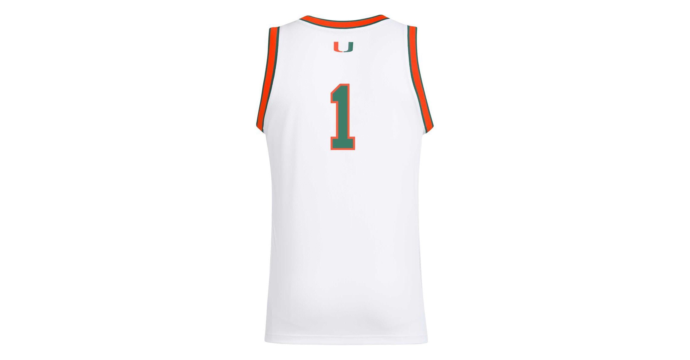 Miami (FL) Hurricanes NCAA #1 Miami Hurricanes Replica Swingman Jersey