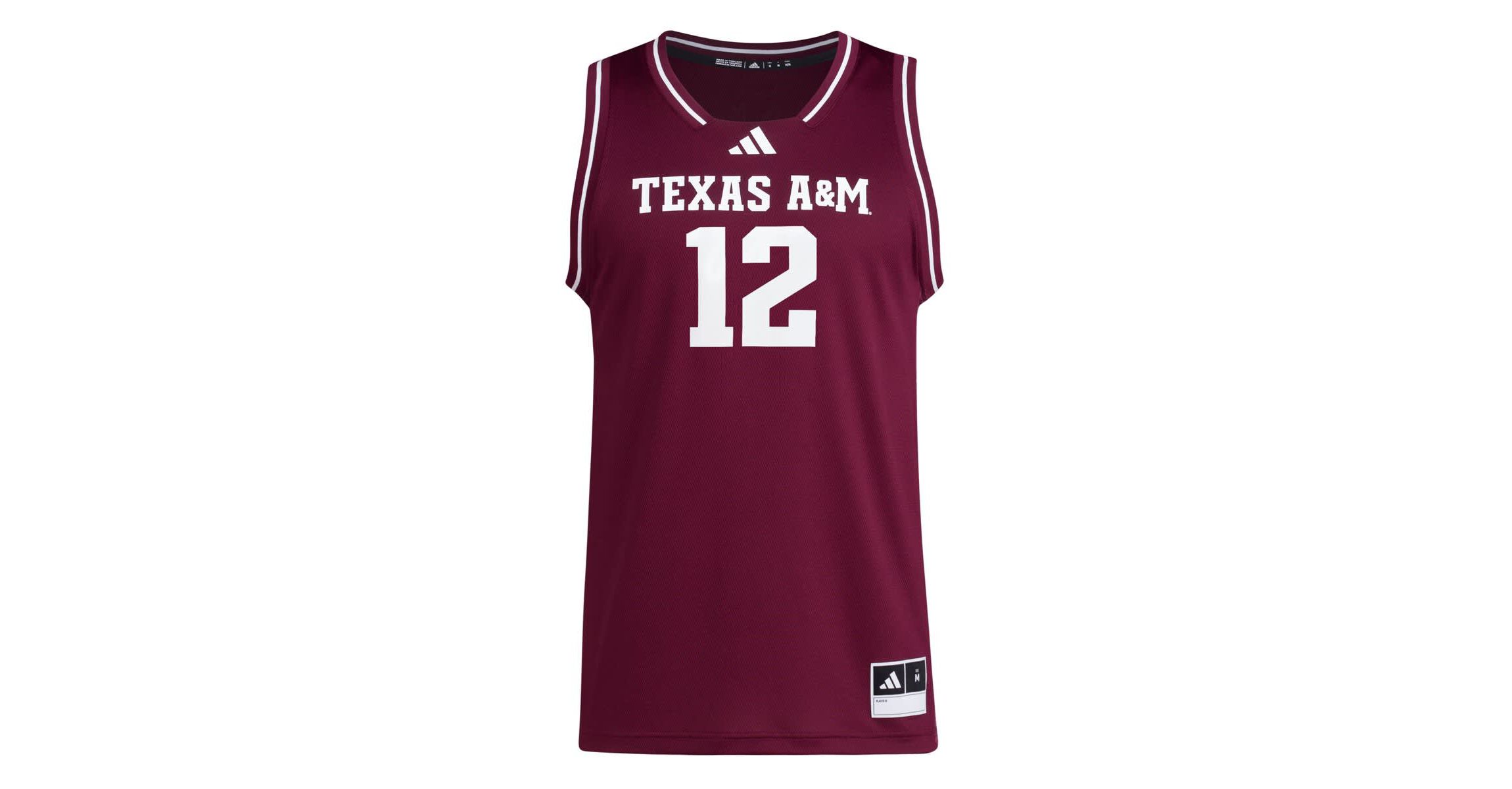 NCAA #12 Texas A&M Aggies Replica Swingman Jersey
