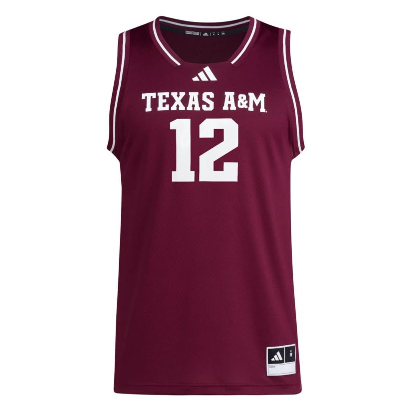 NCAA #12 Texas A&M Aggies Replica Swingman Jersey