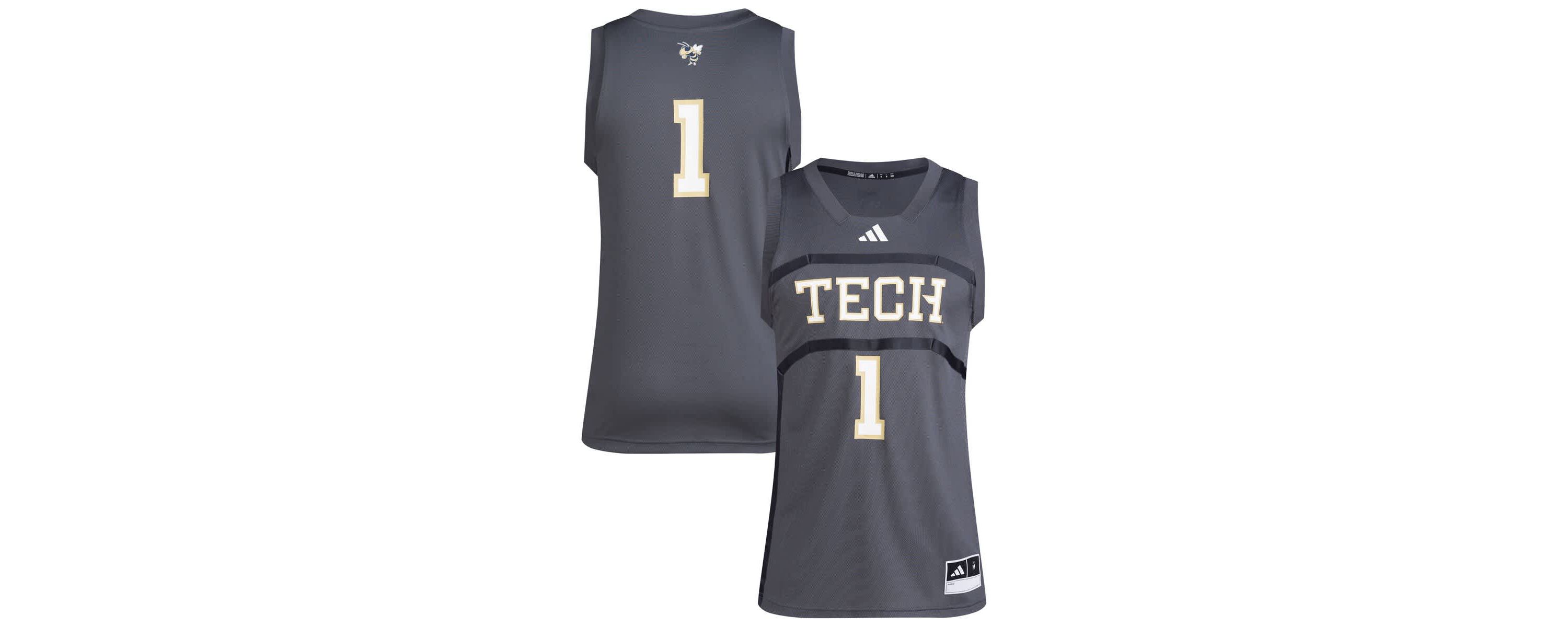 Georgia Tech Yellow Jackets NCAA #1 Georgia Tech Jackets Replica Swingman Jersey