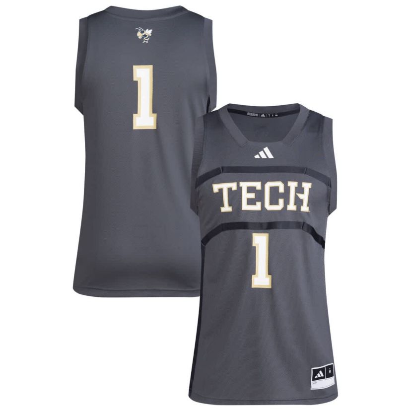Georgia Tech Yellow Jackets NCAA #1 Georgia Tech Jackets Replica Swingman Jersey
