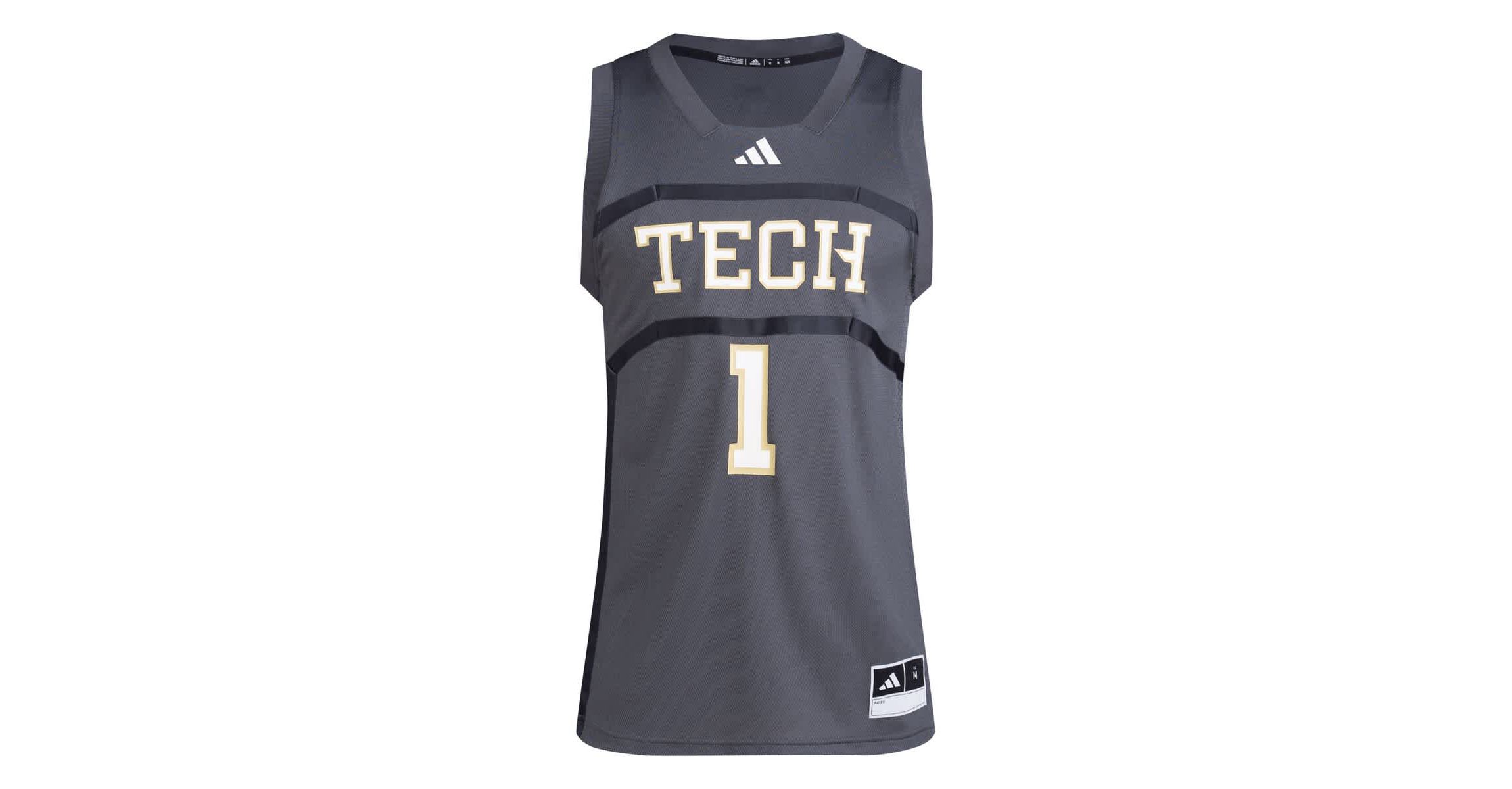 Georgia Tech Yellow Jackets NCAA #1 Georgia Tech Jackets Replica Swingman Jersey