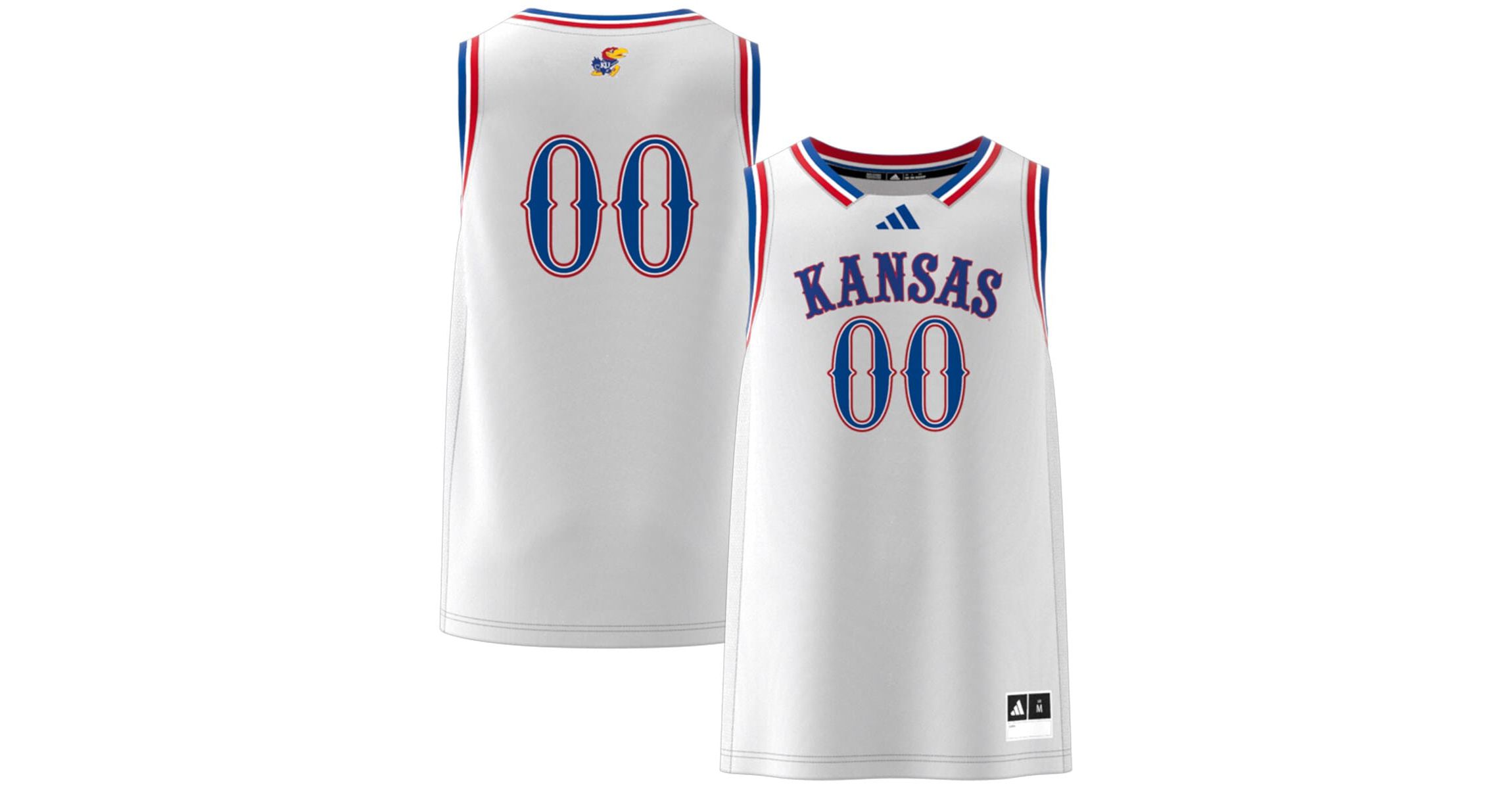 NCAA #00 Kansas Jayhawks Swingman Jersey
