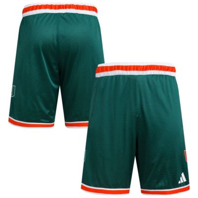 adidas Men's Miami (FL) Hurricanes NCAA Miami Hurricanes Swingman Replica Basketball Shorts