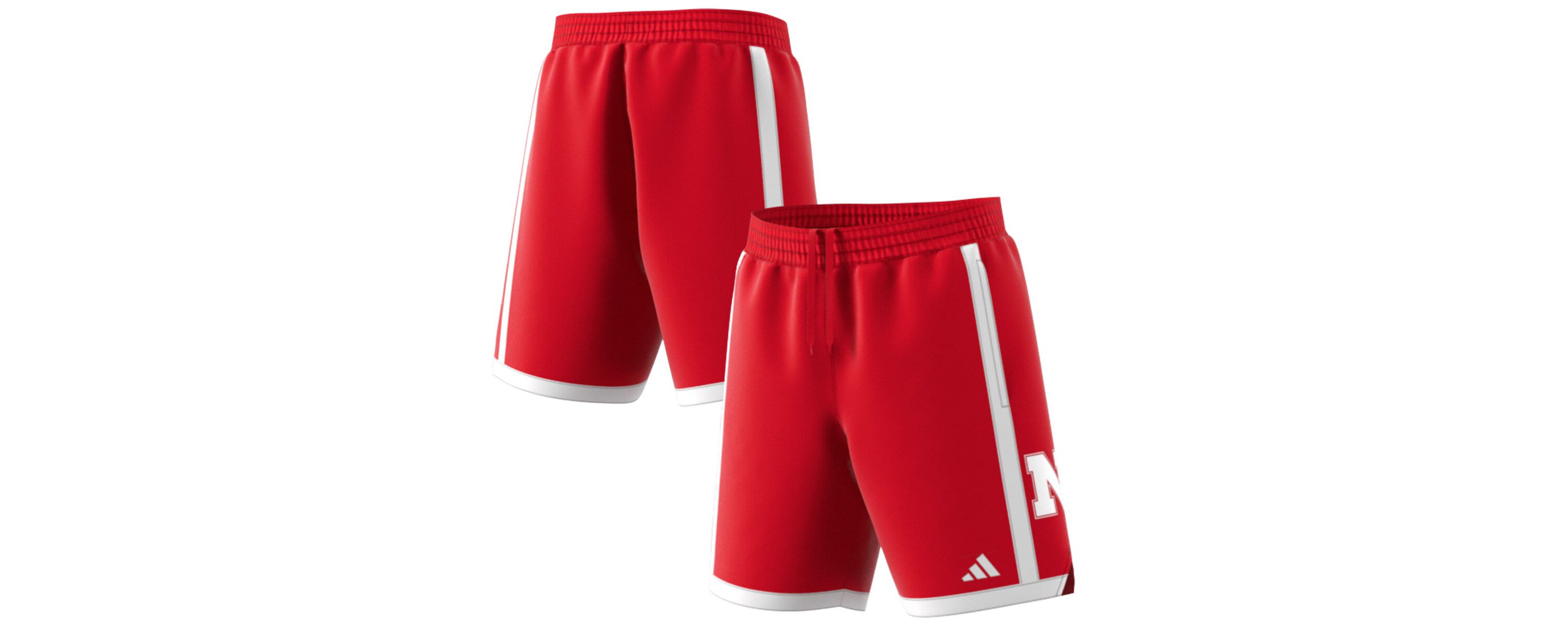 NCAA Nebraska Huskers Swingman Replica Basketball Shorts