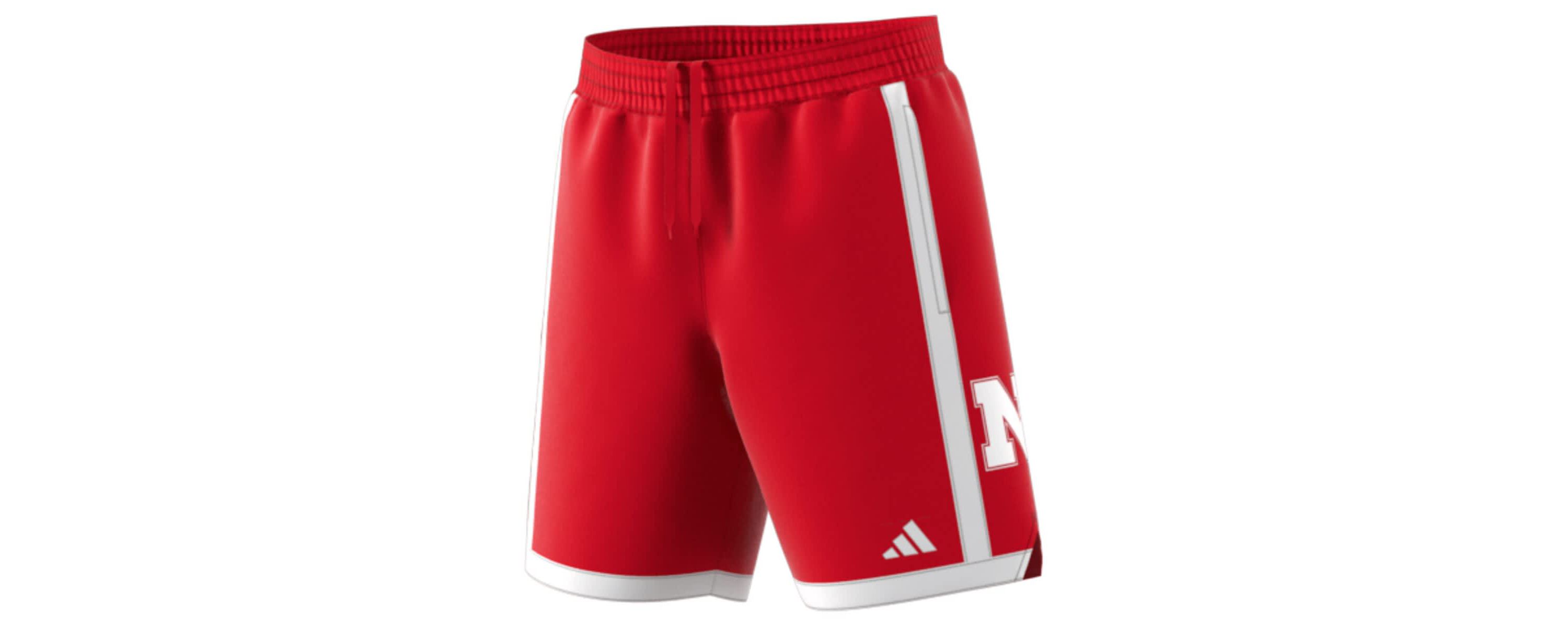 NCAA Nebraska Huskers Swingman Replica Basketball Shorts
