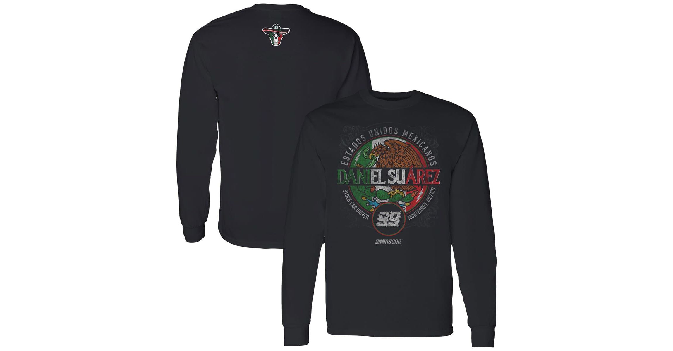 NASCAR Daniel Suarez Pancho Long Sleeve T-Shirt