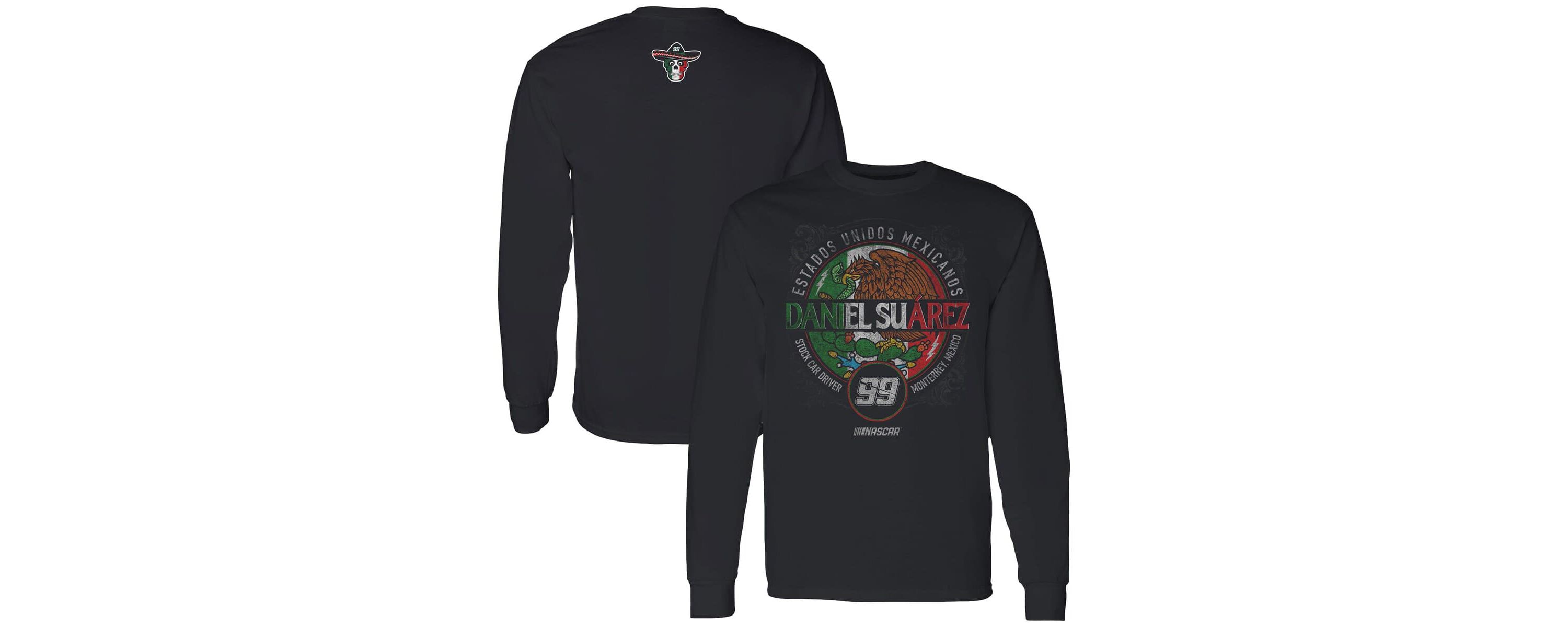 NASCAR Daniel Suarez Pancho Long Sleeve T-Shirt
