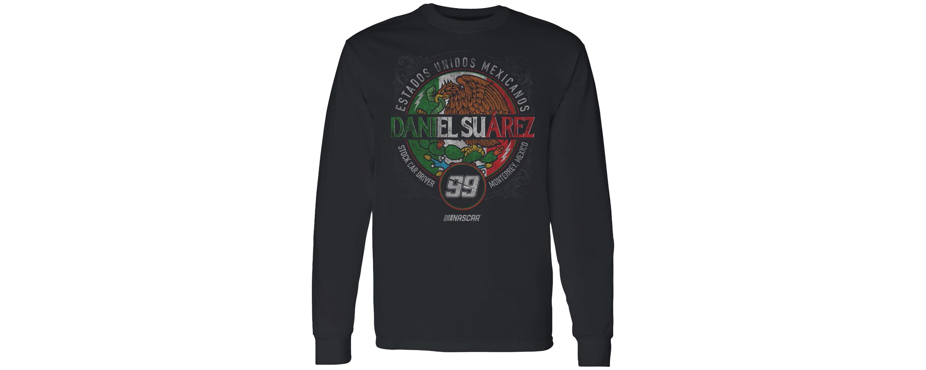 NASCAR Daniel Suarez Pancho Long Sleeve T-Shirt