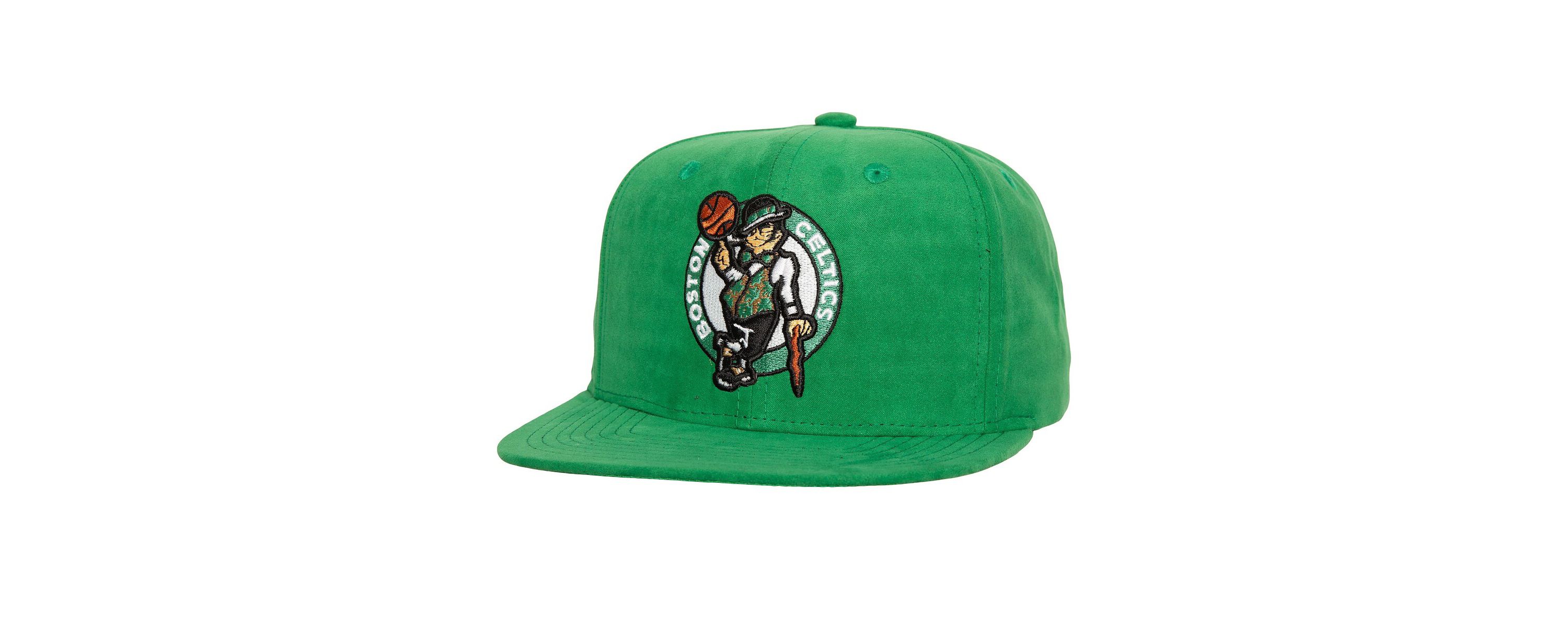 NBA Kelly Boston Celtics Sweet Suede Snapback Hat