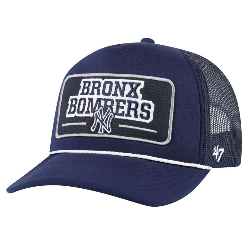 MLB New York Yankees Local Patch Foam Front Trucker Adjustable Hat