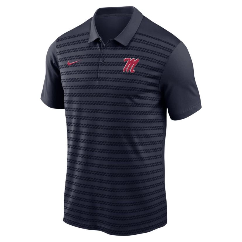 NCAA Nike Ole Miss Rebels 2024 Sideline Victory Coaches Performance Polo