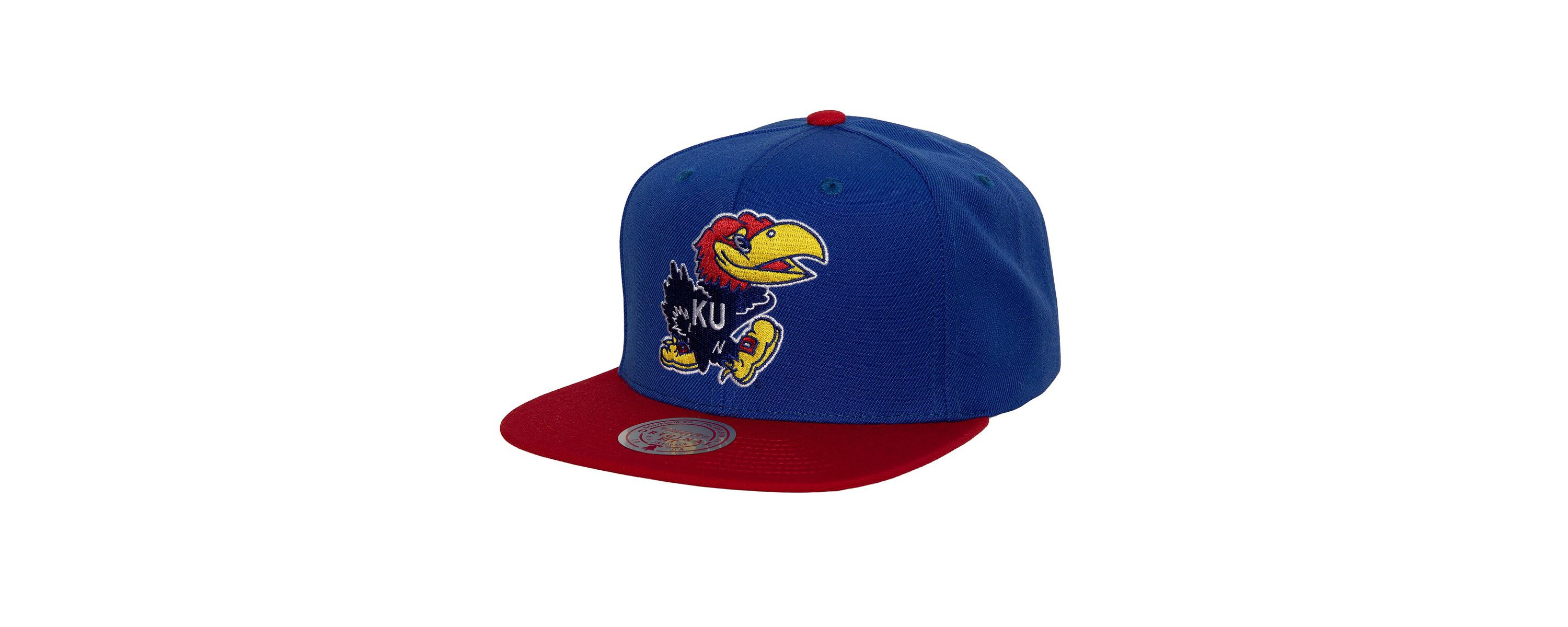 NCAA Royal/Red Kansas Jayhawks 2-Tone 2.0 Snapback Hat
