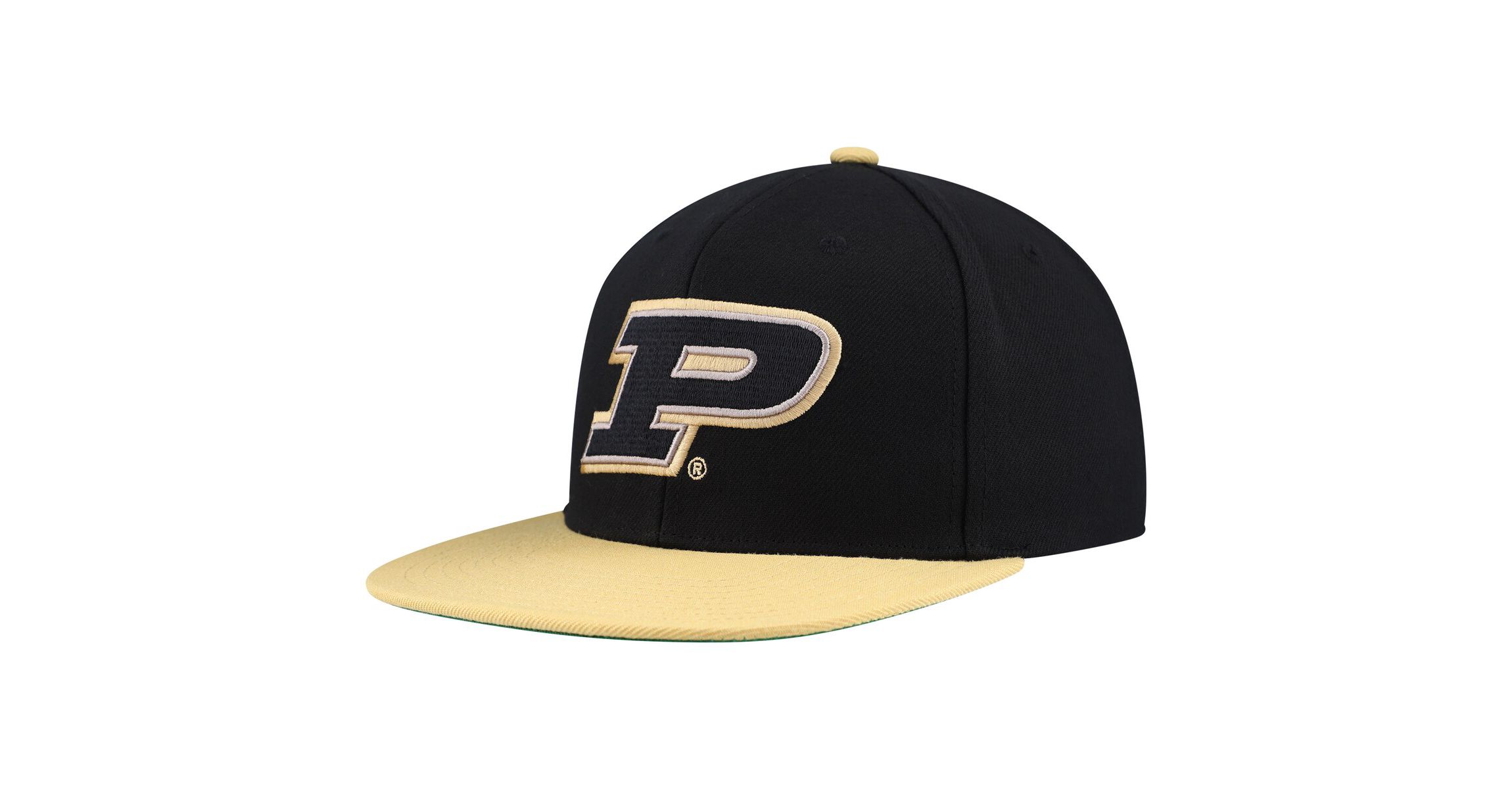 NCAA Black/Gold Purdue Boilermakers 2-Tone 2.0 Snapback Hat
